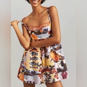Maeve Multicolor Printed Romper